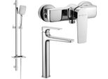 Mexen Lynx DQ62 Set Doccia, Cromo - 745914DQ62-00
