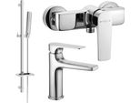 Mexen Lynx DQ72 Set Doccia, Cromo - 745904DQ72-00
