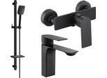 Mexen Alexa DQ62 Set Doccia, Nero - 71204DQ62-70