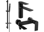 Mexen Zero DQ02 Set Da Bagno, Nero - 71103DQ02-70