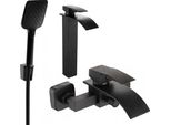 Mexen Aries R62 Set Da Bagno, Nero - 744813R62-70