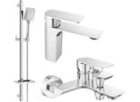 Mexen Alexa DQ62 Set Da Bagno, Cromo - 71203DQ62-00