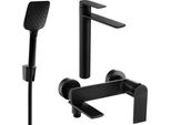 Mexen Zero R62 Set Da Bagno, Nero - 71113R62-70