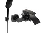 Mexen Aries R62 Gruppo Vasca Con Set Doccia, Nero - 74483R62-70