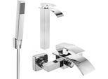 Mexen Aries R77 Set Da Bagno, Cromo - 744813R77-00