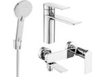 Mexen Zero R40 Set Da Bagno, Cromato - 71103R40-00