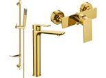 Mexen Alfa DF02 Set Doccia, Oro - 745714DF02-50