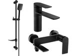 Mexen Zero DF62 Set Da Bagno, Nero - 71103DF62-70
