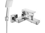 Mexen Cetus R45 Rubinetto Da Vasca Con Set Doccia, Cromo - 74433R45-00