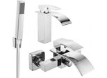 Mexen Aries R77 Set Da Bagno, Cromo - 744803R77-00