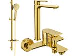 Mexen Alfa DQ40 Set Da Bagno, Oro - 745713DQ40-50