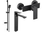 Mexen Alexa DS62 Set Doccia, Nero - 71214DS62-70