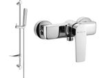 Mexen Lynx DF72 Miscelatore Doccia Con Set Doccia, Cromo - 74594DF72-00