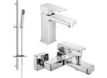 Mexen Cetus DQ77 Set Vasca, Cromo - 744303DQ77-00