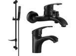 Mexen Fabia DF72 Set Da Bagno, Nero - 746503DF72-70