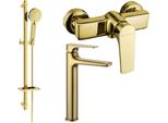 Mexen Lynx DQ40 Set Doccia, Oro - 745914DQ40-50