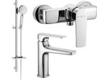 Mexen Lynx DQ40 Set Doccia, Cromo - 745904DQ40-00