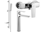 Mexen Lynx DF72 Set Doccia, Cromo - 745914DF72-00