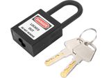 Lucchetto 38 Mm Lockout Tagout Lucchetto Di Sicurezza Isolato In Nylon Resistente Alla Corrosione Con Chiavenero