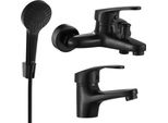 Mexen Erica R05 Set Vasca, Nero - 746403R05-70