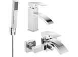 Mexen Libra R77 Set Da Bagno, Cromo - 745103R77-00