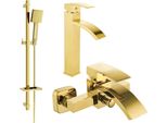 Mexen Libra DQ45 Set Da Bagno, Dorato - 745113DQ45-50