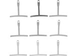 9 Pezzi Calibro Universale Del Raggio Della Corda Per Dado Della Tastiera Del Ponte Del Basso Della Chitarra 7,25''~20''