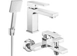 Mexen Uno R45 Set Da Bagno, Cromo - 71403R45-00