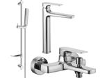 Mexen Lynx DF72 Set Bagno, Cromato - 745913DF72-00