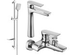 Mexen Axel DF62 Set Da Bagno, Cromo - 73813DF62-00