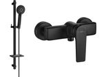 Mexen Lynx DQ40 Rubinetto Doccia Con Set Doccia, Nero - 74594DQ40-70
