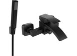 Mexen Libra R77 Rubinetto Per Vasca Con Set Doccia, Nero - 74513R77-70