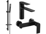 Mexen Zero DQ02 Set Doccia, Nero - 71104DQ02-70
