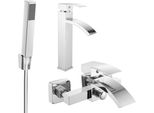 Mexen Libra R77 Set Da Bagno, Cromo - 745113R77-00