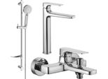 Mexen Lynx DF40 Set Da Bagno, Cromo - 745913DF40-00
