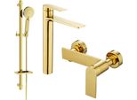 Mexen Zero DQ40 Set Doccia, Dorato - 71114DQ40-50