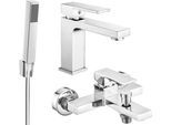Mexen Uno R77 Set Vasca, Cromo - 71403R77-00