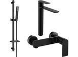 Mexen Zero DQ02 Set Doccia, Nero - 71114DQ02-70