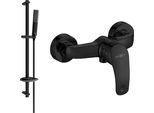 Mexen Fabia DB72 Rubinetto Doccia Con Set Doccia, Nero - 74654DB72-70
