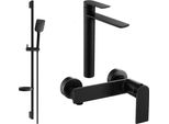 Mexen Zero DS62 Set Doccia, Nero - 71114DS62-70