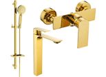 Mexen Alexa DQ40 Set Doccia, Oro - 71214DQ40-50