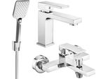 Mexen Uno R62 Set Da Bagno, Cromo - 71403R62-00