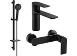 Mexen Zero DQ40 Set Doccia, Nero - 71104DQ40-70