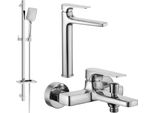 Mexen Lynx DQ62 Set Da Bagno, Cromo - 745913DQ62-00