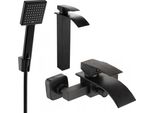 Mexen Aries R45 Set Da Bagno, Nero - 744813R45-70