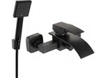 Mexen Aries R45 Batteria Da Vasca Con Set Doccia, Nero - 74483R45-70