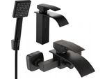 Mexen Aries R45 Set Da Bagno, Nero - 744803R45-70