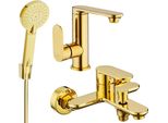 Mexen Milo R40 Set Da Bagno, Dorato - 713053R40-50