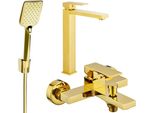 Mexen Uno R62 Set Da Vasca, Oro - 71413R62-50