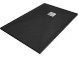 Mexen Stone+ Piatto Doccia Composito Rettangolare 130 X 90 Cm, Nero - 44709013